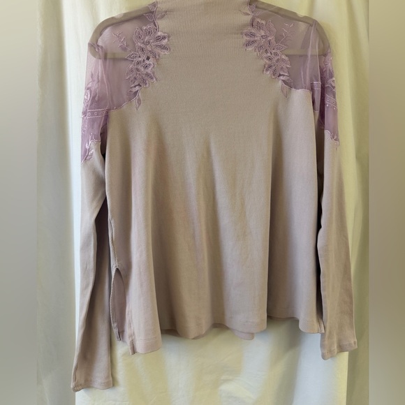 Free People Women’s Danielle Lace Top Small - Picture 4 of 5